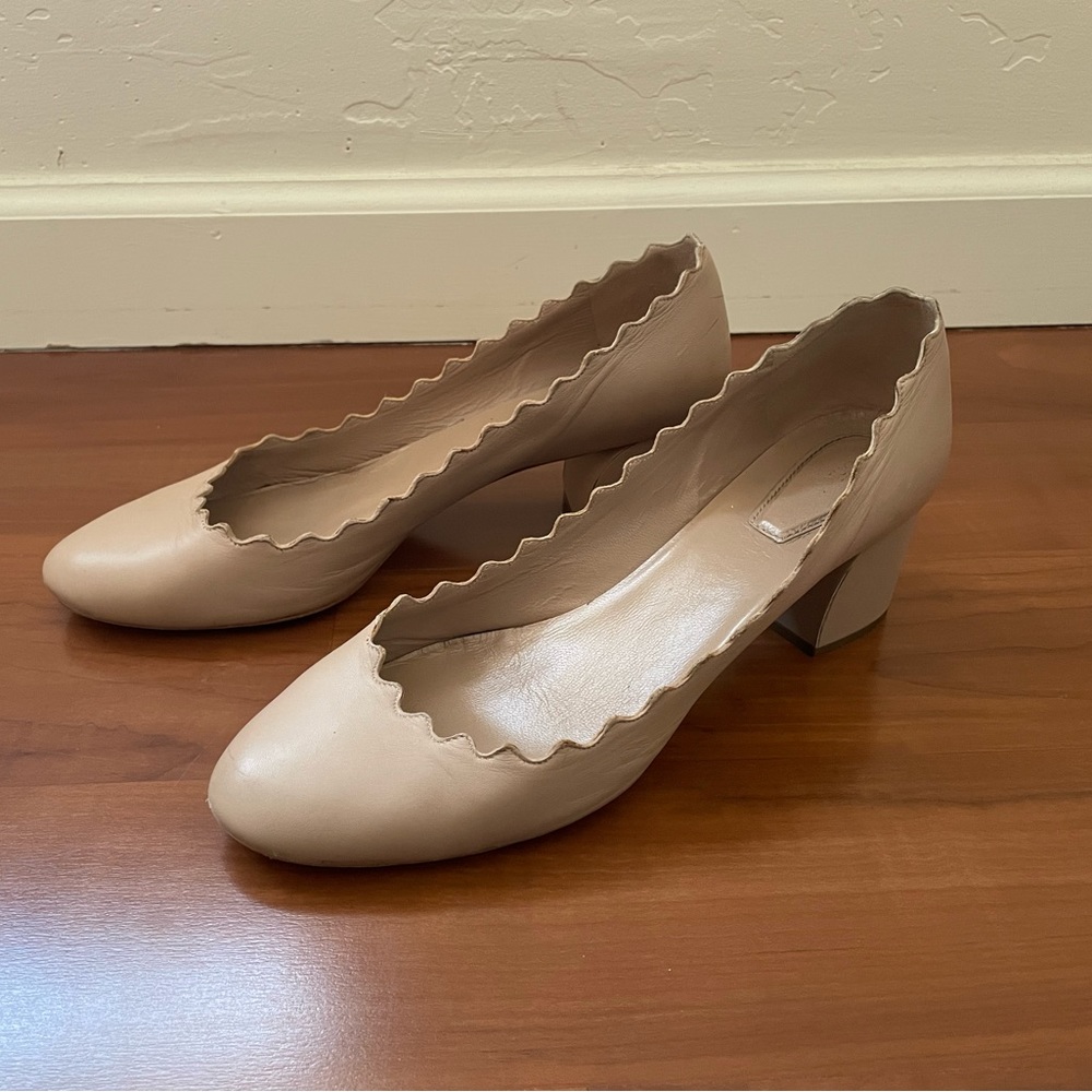 Chloé Lauren leather pumps